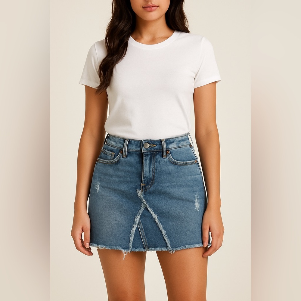 True Religion mini skirt